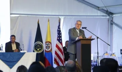 El Ministro de Justicia, Néstor Osuna.