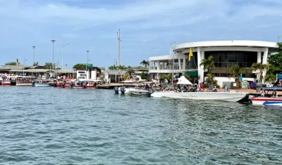 Muelle La Bodeguita de Cartagena.