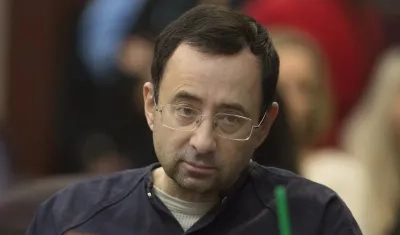 El antiguo médico del equipo de gimnasia deportiva de EE.UU., Larry Nassar.