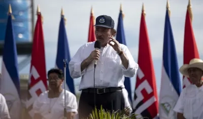 El presidente de Nicaragua, Daniel Ortega.