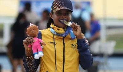 La colombiana Geiny Pájaro.