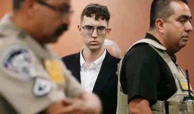 Patrick Crusius, el autor confeso de la matanza de 2019, escucha el fallo.