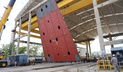 La construcción ha avanzado un 10%.