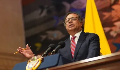 El Presidente de la República, Gustavo Petro.