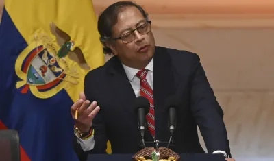 El Presidente de la República, Gustavo Petro.