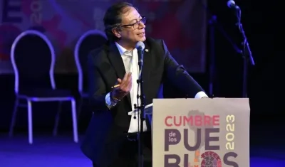 El Presidente de la República, Gustavo Petro.