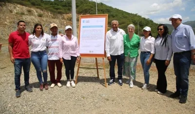 Firma de uno de los proyectos.