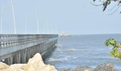 Aspecto de la zona donde fue hallado el cuerpo del hombre. 