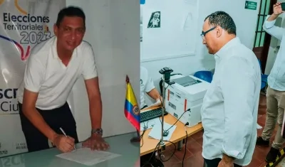 Rigael Romero y Antonio Bohórquez