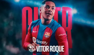 Así fue anunciado el atacante brasileño.