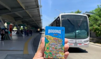 Diseño de la nueva tarjeta de Transmetro