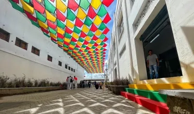 Uno de los callejones recuperados