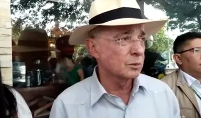 Expresidente Álvaro Uribe.