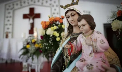 Virgen del Carmen en Panamá.