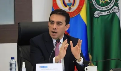 El Registrador Nacional, Alexander Vega Rocha.