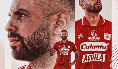 Edwin Cardona regresa al fútbol colombiano tras jugar en México y Argentina. 