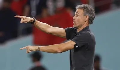 Luis Enrique no dirige desde el Mundial de Catar 2022.