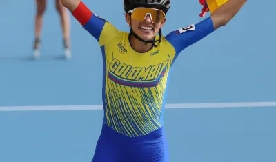 Fabiana Arias ganó este miercoles la primera prueba de 10.000 metros puntos 