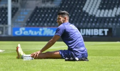 Falcao García se apresta a jugar su tercera temporada con el Rayo Vallecano. 