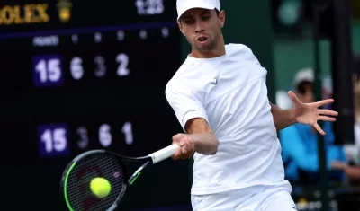 Daniel Galán cumple su tercera participación en Wimbledon. 