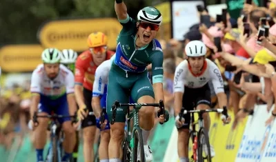 El belga Jasper Philipsen, ganador de la undécima etapa del Tour de Francia. 