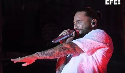 Maluma en el estadio de Gran Canaria