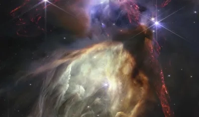 La imagen del telescopio espacial James Webb de la zona donde nacen las estrellas