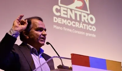 El excandidato presidencial Óscar Iván Zuluaga.