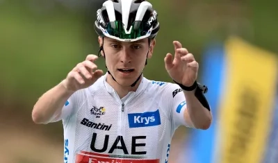 Tadej Pogacar es segundo en la general, a 25 segundos de Vingegaard.