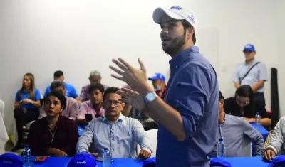 Luis Restrepo, director de Indeportes Atlántico explicó el plan para Juegos Nacionales. 