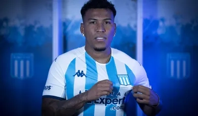 Roger Martínez sera el principal refuerzo de Racing para la Copa Libertadores. 