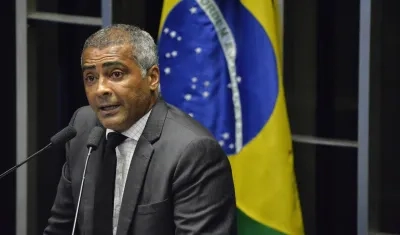 Romario es actual senador por el derechista Partido Liberal. 