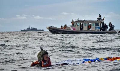 En el ejercicio participan 2.000 hombres de armadas de ocho países