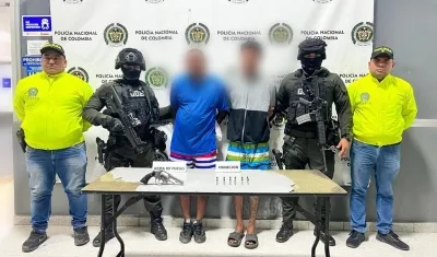 Presuntos miembros de 'Los Pachenca'.