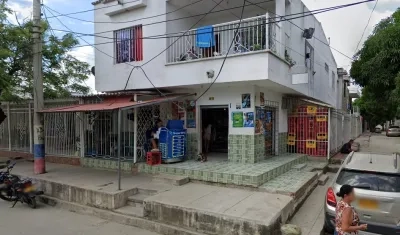 “Tienda La Junior” donde ocurrió el atentado.