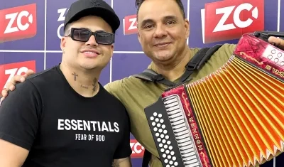 Aniel Velásquez y Emerson Plata, la dupla del vallenato romántico.