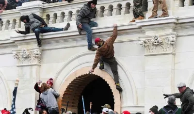 Asalto al capitolio de Estados Unidos. 