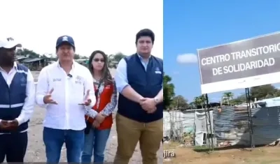 Imágenes de la visita de la Comisión Especial.