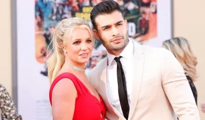 Britney Spears y Sam Asghari en una imagen de archivo