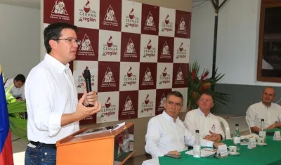 El gerente de la Federación Nacional de Cafeteros, Germán Bahamón.