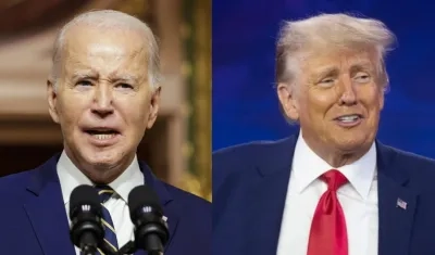 Joe Biden y Donald Trump.