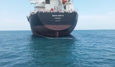 El buque ‘Beks North’.