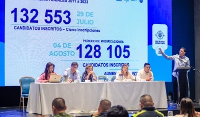 Foro de Avances del Proceso Electoral en Santa Marta.