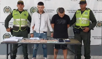 Kevin Andrés Martínez y Brayan Mayan.