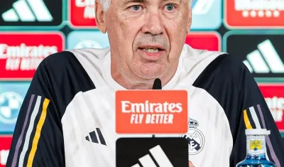 El técnico del Real Madrid, Carlo Ancelotti.