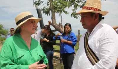 Ministra de Vivienda Catalina Velasco Campuzano.