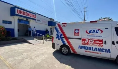 Ana Elizabeth Galván fue trasladada a la Clínica Agrupasalud, donde falleció.