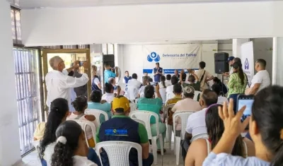 La Casa de Derechos de la Defensoría.