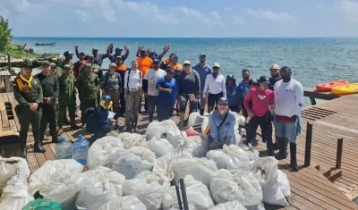56 voluntarios participaron en la actividad. 