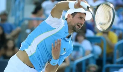 El serbio Novak Djokovic.